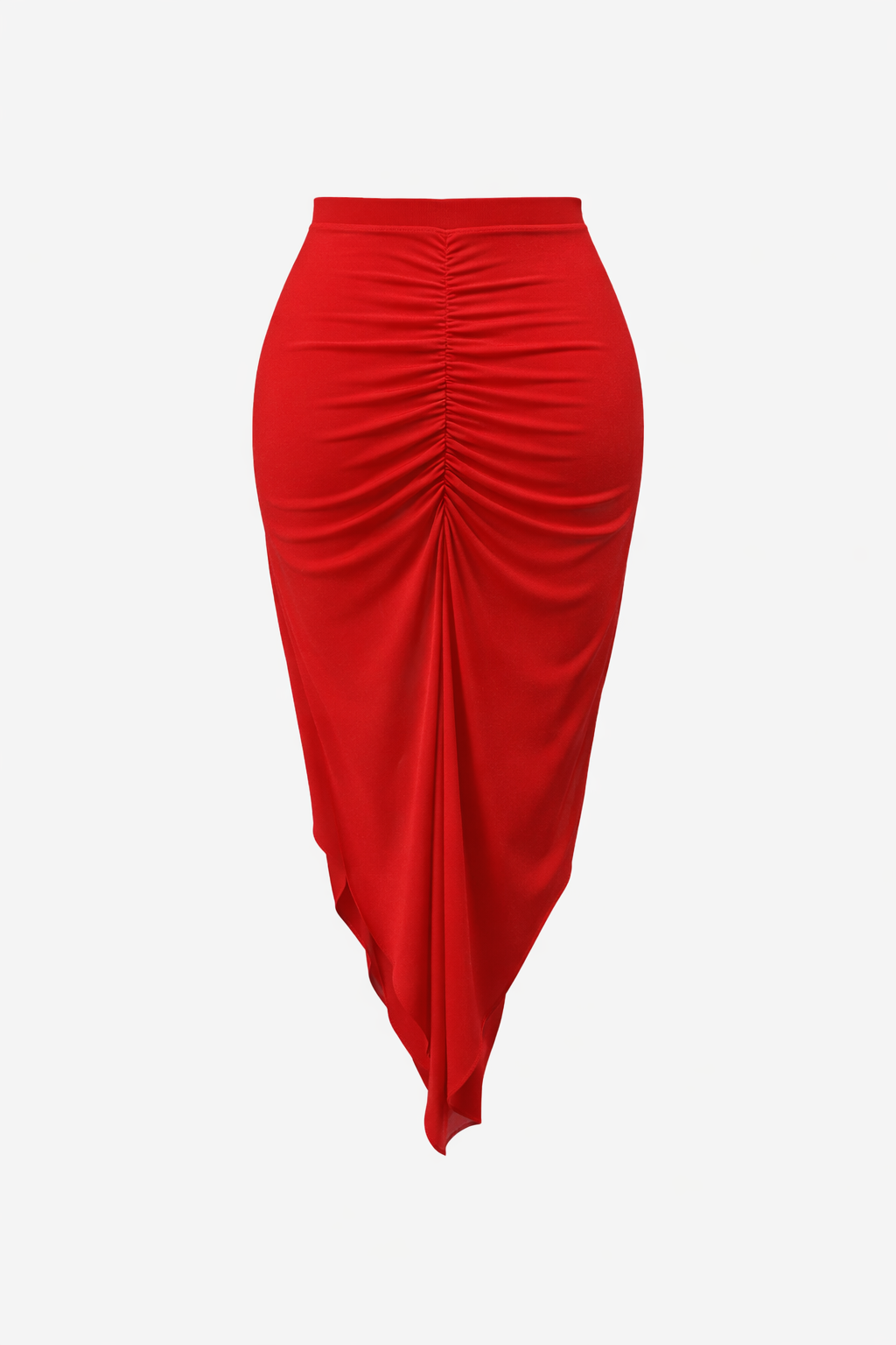 Vixen Ruched Slit Skirt